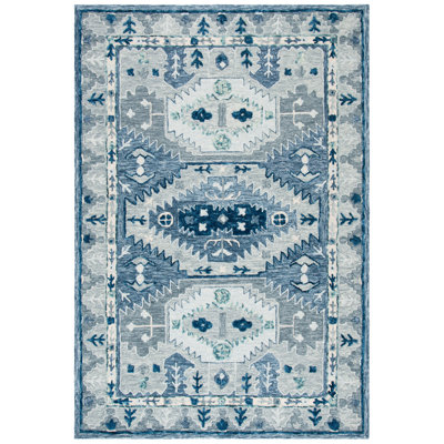 Lanagan Hand Tufted Wool Southwestern Rug
