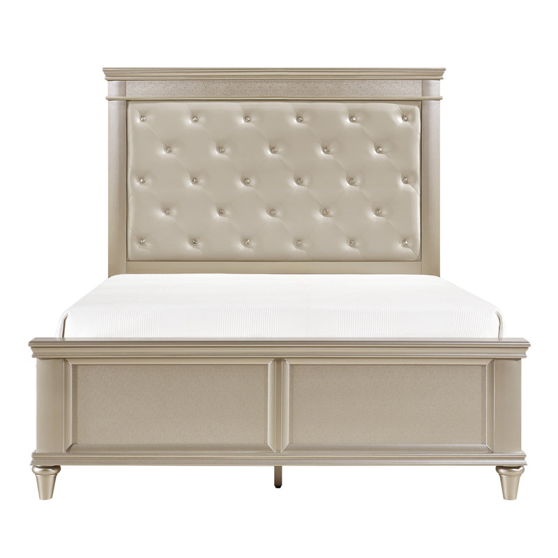 Adrianna Vegan Leather Standard Bed, Queen