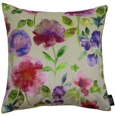 Duprey Floral Purple Rectangular Cushion Cover