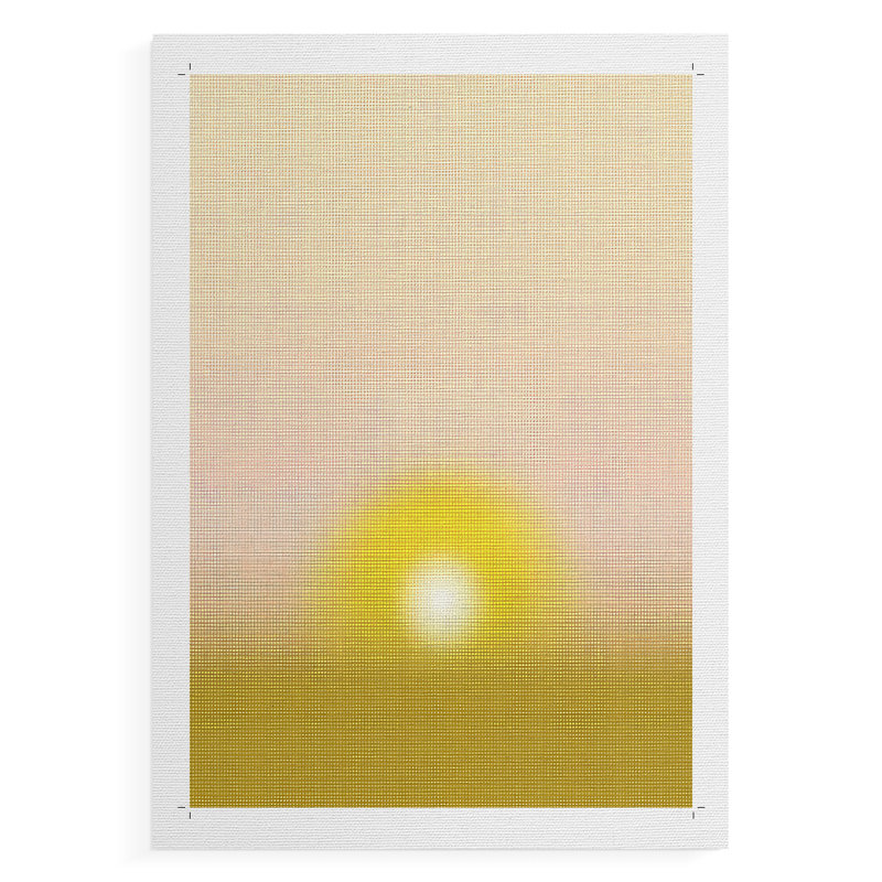 Aérographie Aérographe I - impression sur toile seulement - non encadrée, H 18 po x l 12 po