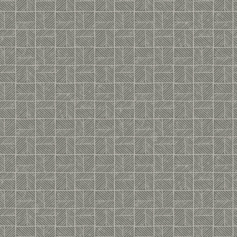 Papier peint gris Carimbo, Gris