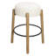 Tabouret Natalia en tissu bouclé-1156079-30128898