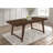 Breeyah Rectangular 79-inch Wood Dining Table Brown Oak