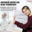 Coussin Sobakawa Cloud Micro-Bead, 18,5 po x 12,6 po, blanc