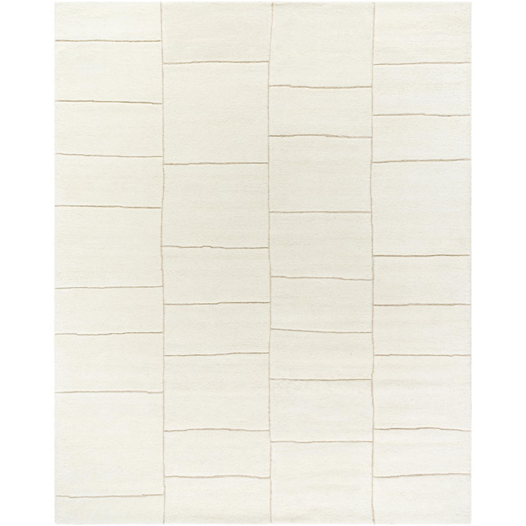 Hand Tufted Wool Geometric Indoor Rug
