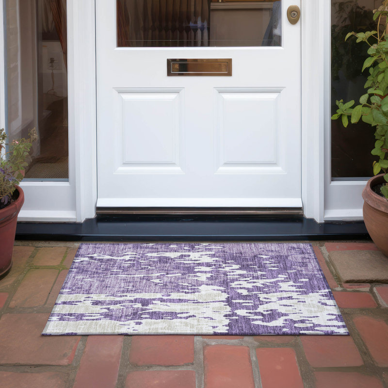  Chayden Area Rug with Non-Slip Backing, Rectangle 1'8" x 2'6"