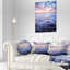 Coussin lombaire à grand exposition twilight sea rock-123401215