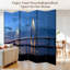 Cloison pliante 6 panneaux paravent Royal Ravenel Bridge