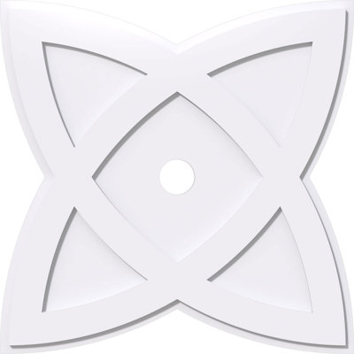 30"OD x 3"ID x 11 1/4"C x 1"P Cosmo Architectural Grade PVC Contemporary Ceiling Medallion