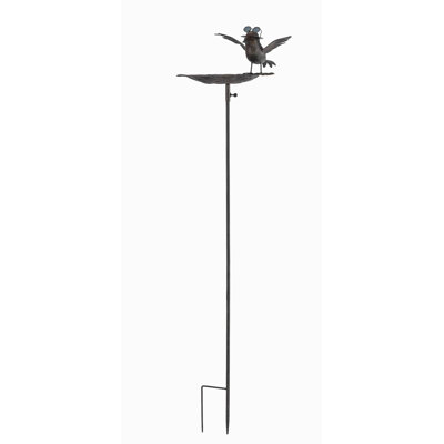 Metal Bird Feeder Garden Stake