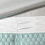Édredon 8 pièces pour grand lit / gris, détails, rembourrage / gris, tissu en microfibre, 2 coussins décoratifs et-120276113