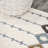 Wilmington Moroccan Trellis Plush Carved High-Low Multi/Cream Rug-637467173