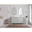 60 po X P 22 po D Meuble-lavabo double de salle de bain Hale-89865317-89864804