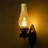 Mtmere Vintage Iron Glass Wall Lamp
