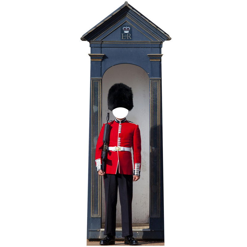 Queen's Guard Cardboard Standup
