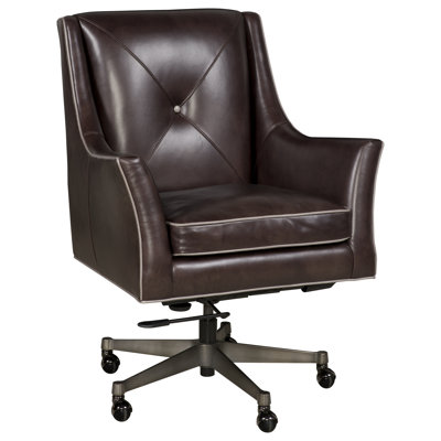Home Ready Leather Swivel Executive Chair