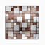 Britteni 38.1cm W x 38.1cm L PVC Peel and Stick Mosaic Tile-1845929683