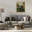 "Classic Courbet Waterfall", encadrée par Floater-606143223-606143216