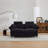 Corduroy Deep Seat Sectional Sofa, Comfortable Cloud Sofa with Ottomans-830614298
