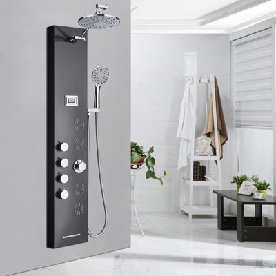 45'' Shower Panel with Adjustable Shower Head