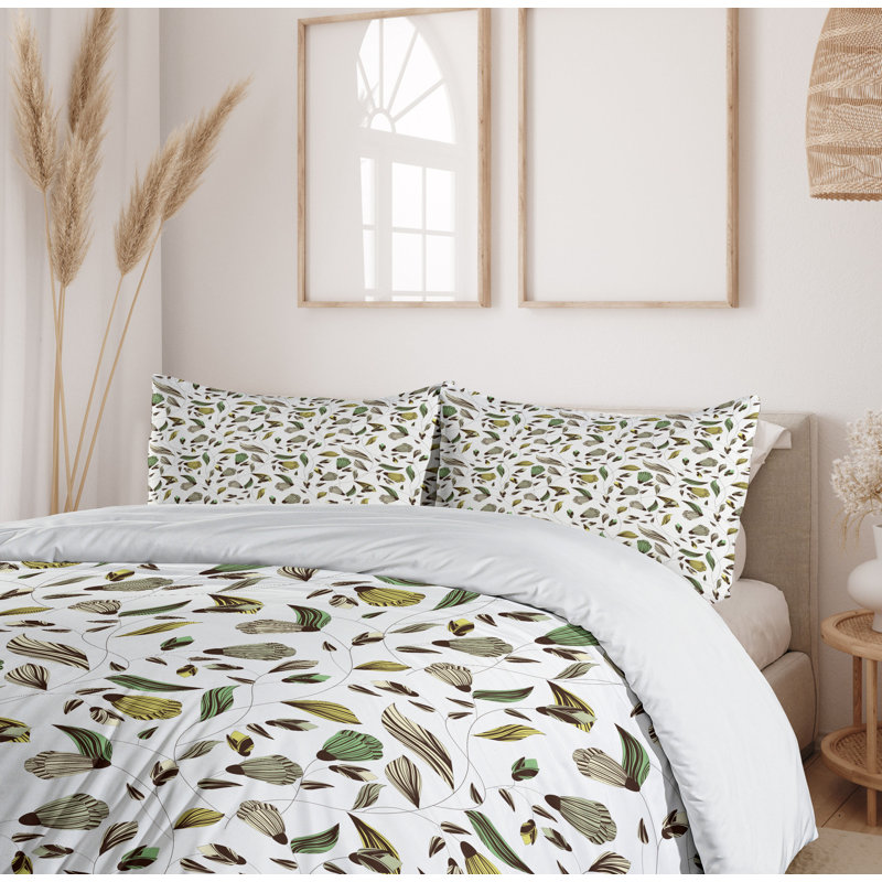 No Duvet Cover, Queen Duvet Cover + 2 Standard Shams