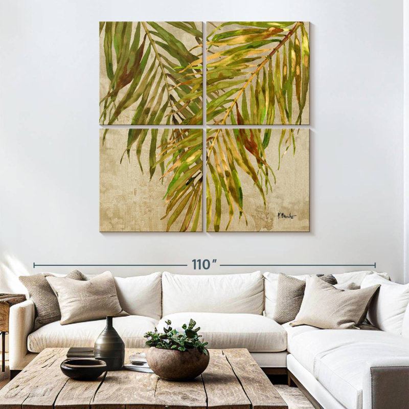 Harnek Palmdale Fronds I, H 74 po x l 74 po
