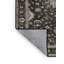 Tapis noir Tabriz lavable à la machine-670860502