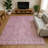 Premium Machine Washable Honig AMF1659 Damask Rug-30296937