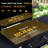 30" Charcoal BBQ Grill with Liftable Trays and 2 Foldable Side Tables