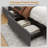 Bed Frame, Platform Bed Frame, Fabric Upholstered With 4 Storage Drawers-365942119
