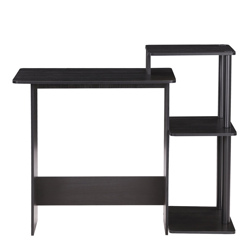 Surrency Rectangular Home Laptop Notebook Computer Desk, Espresso