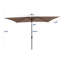 Parasol lumineux à énergie solaire à DEL-739620050