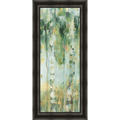« the forest iv », reproduction de peinture à l’aquarelle encadrée