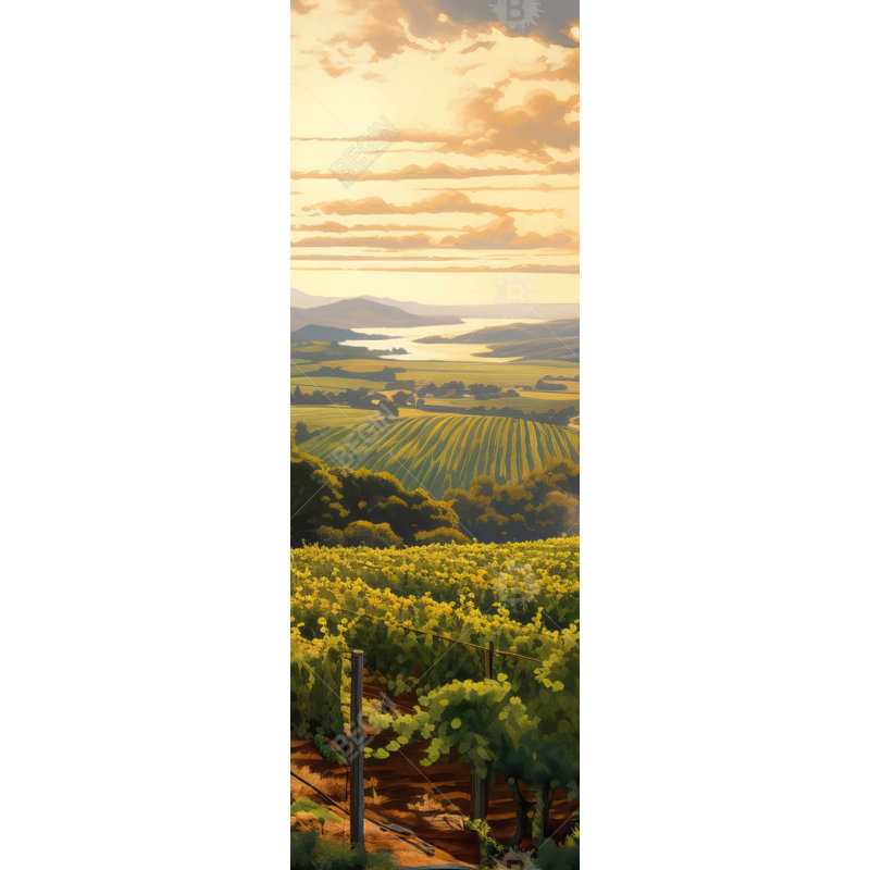 "Calm Dusk" sur toile