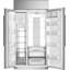 Monogram 42" Panel-Ready Built-In Side-By-Side Refrigerator