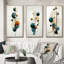 «Sweet Serenity Circular Minimal Geometric», 3 pièces sur toile-1897564081-1897564093