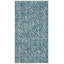 Adamski Chevron Blue/Grey Indoor/Outdoor Area Rug-1240597999