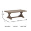 Table basse d'extérieur Anikyn