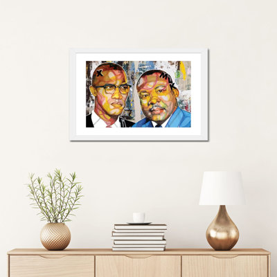" Malcolm X Martin " by Domonique Brown
