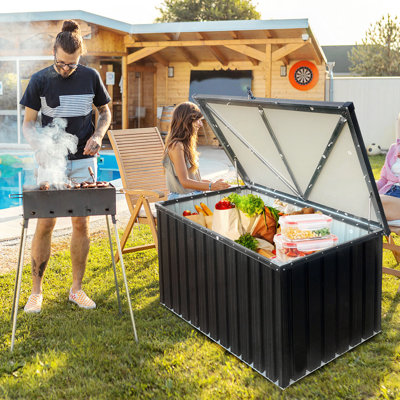Outdoor Storage Metal Storage Box Store Small by weixunguang