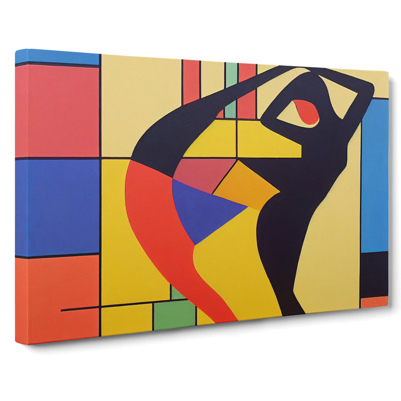 Abstract Woman Dancer Vol.3 - Wrapped Canvas