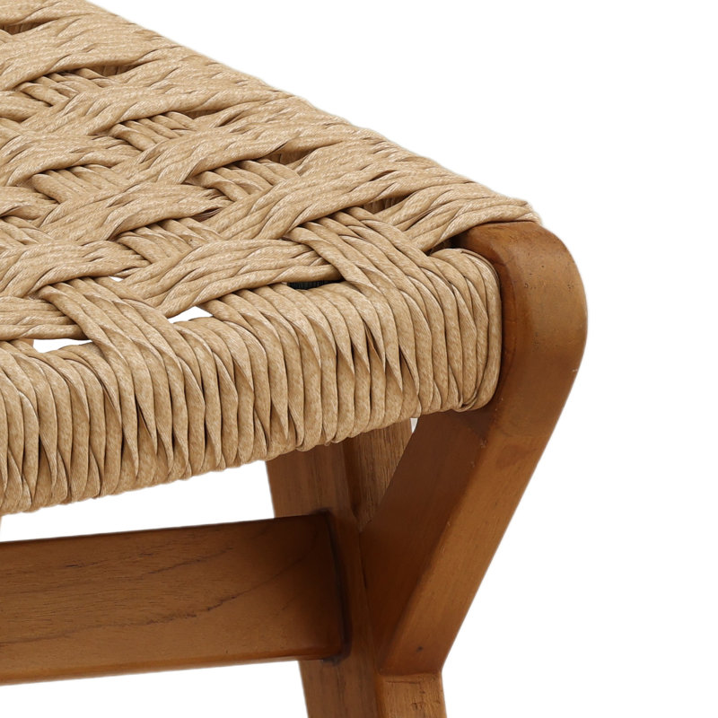 Outdoor Teak Ottoman