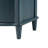 Elegant 3-Drawer Nightstand With Gold Leaf Handles-1019222774
