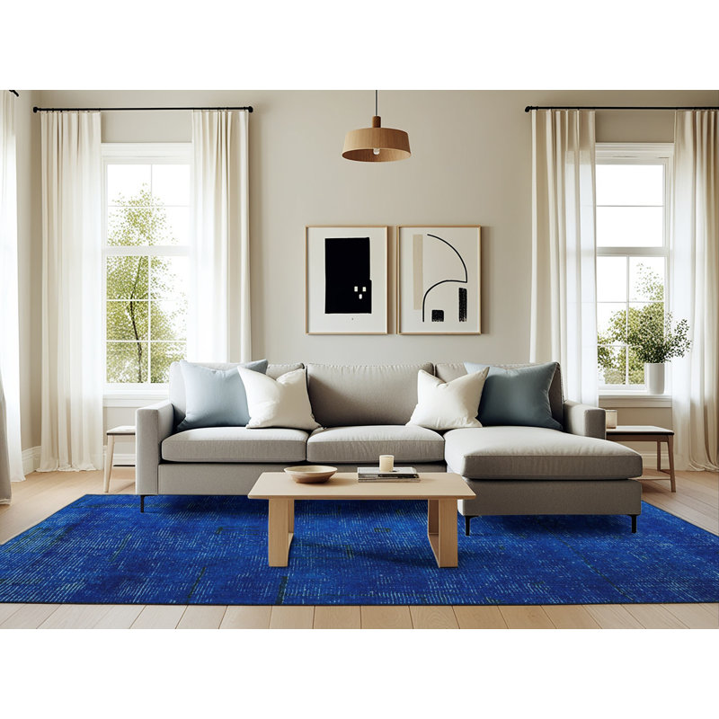 Abstract Indoor Rug, Rectangle 6' x 9'