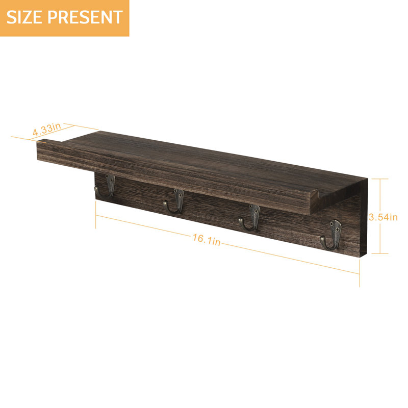 Chunta 2 Piece Floating Shelf