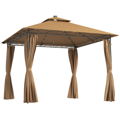 25 Ft. W x 25 Ft. D Metal Soft-top Gazebo
