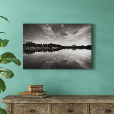 «Oxbow Bend Sunset Grand Teton National Park» par Alan Majchrowicz - photographie sans cadre sur toile