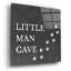 «Little Man Cave» par Imparfect Dust, art mural en verre acrylique-1841488595
