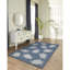 Power Loom Polypropylene Navy Rug