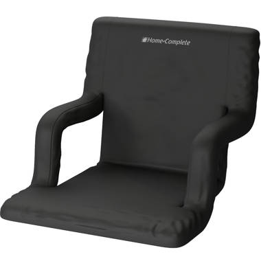 Latitude Run® Jaisigh Benches Portable Reclining Stadium Seats, Stadium  Chair with Padded Cushion and Armrest Support, Stadium Seats for Bleachers  with Back Support & Reviews